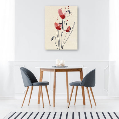 Salpicadura de amapolas rojas - DP Gallery