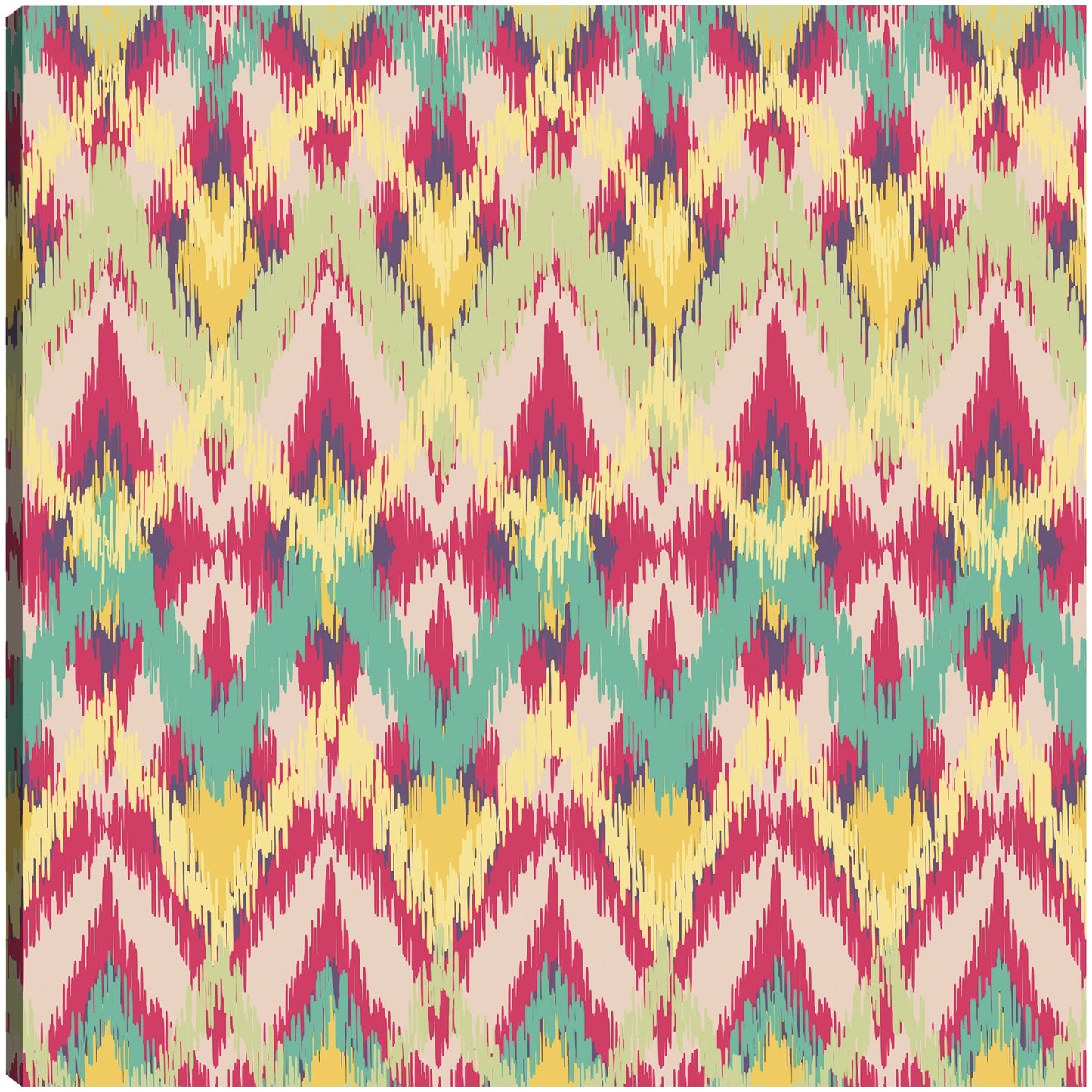 Patrón de picos rosas Ikat - DP Gallery