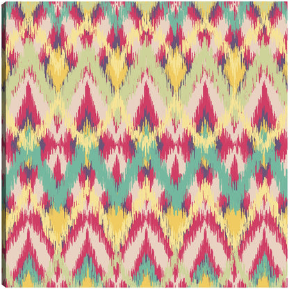 Patrón de picos rosas Ikat - DP Gallery