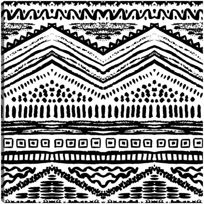 Patrón tribal de rayas zigzag - DP Gallery