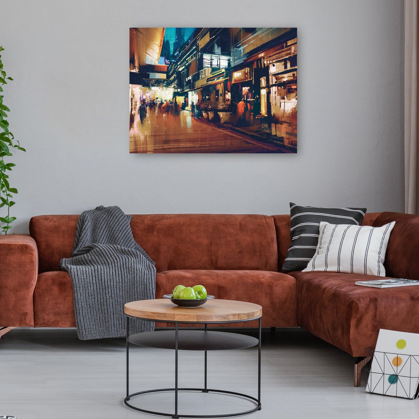 Noche en los colores de la ciudad de la ciudad - DP Gallery