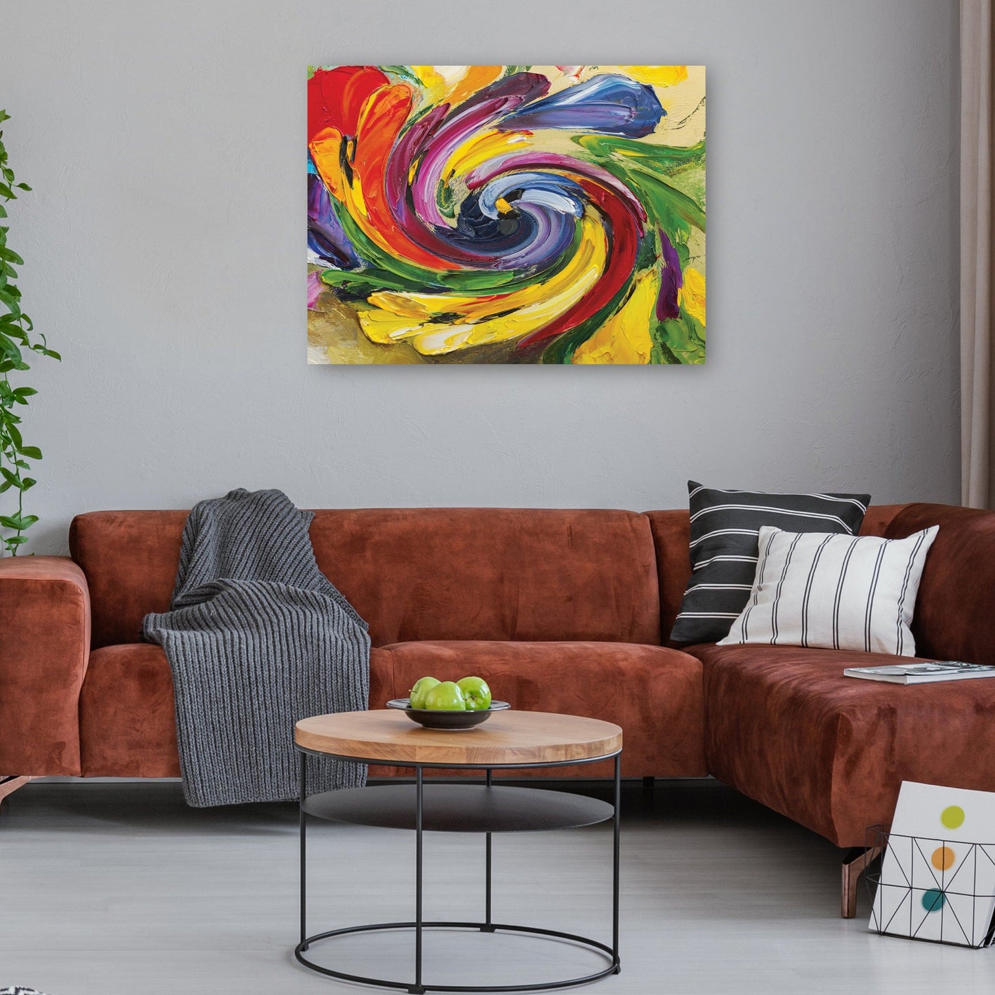 Twister de pigmento pintado - DP Gallery