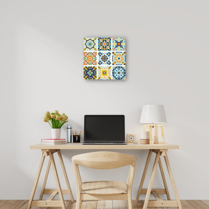 Patrón de mosaico de bellezas españolas - DP Gallery