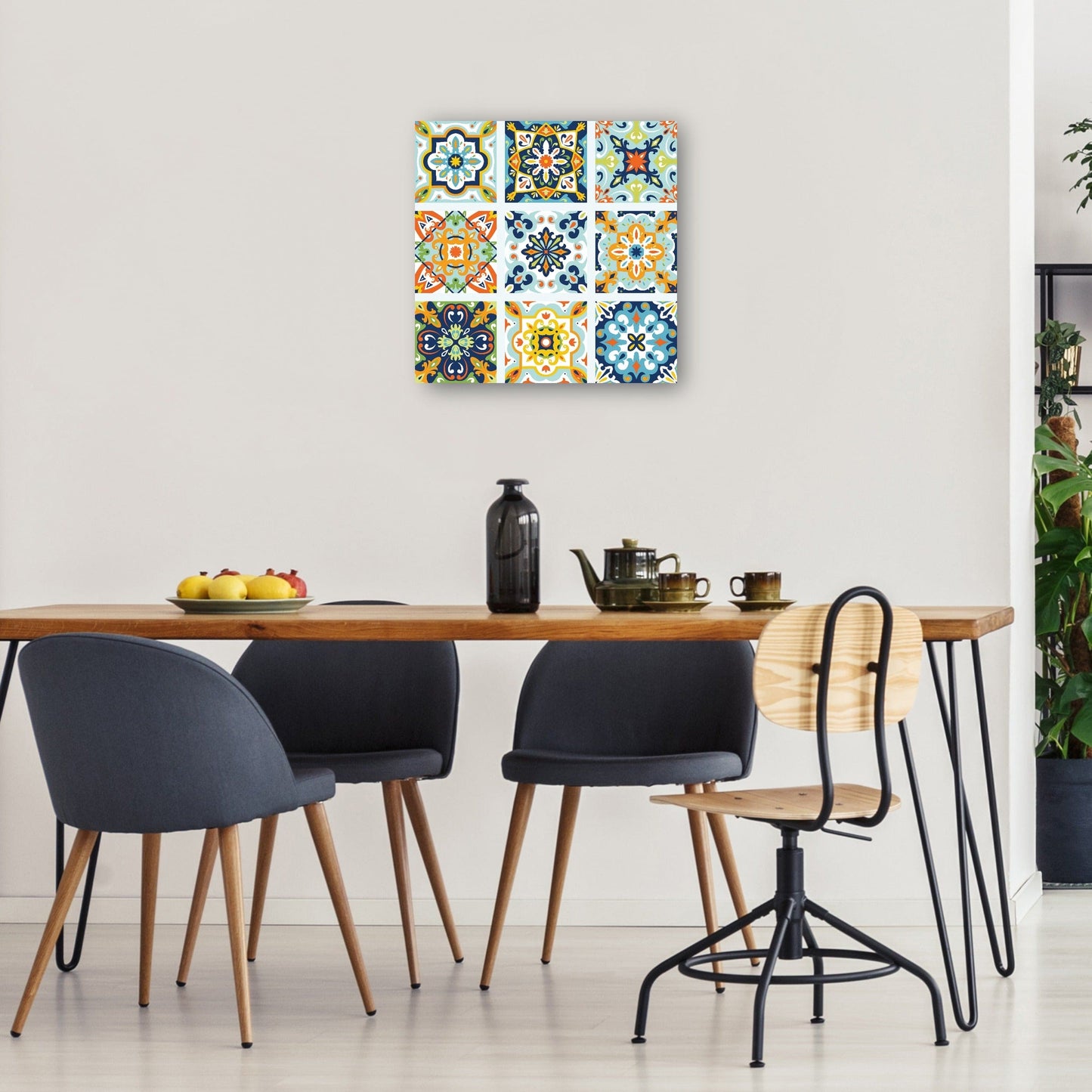 Patrón de mosaico de bellezas españolas - DP Gallery