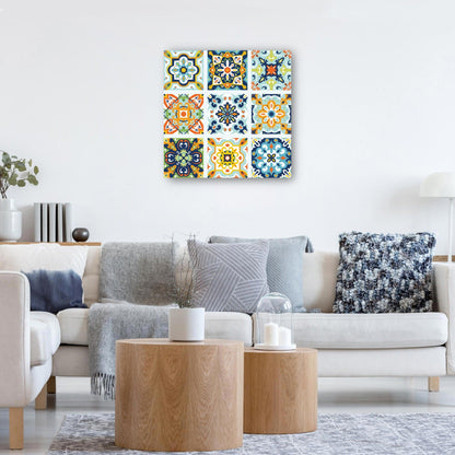 Patrón de mosaico de bellezas españolas - DP Gallery