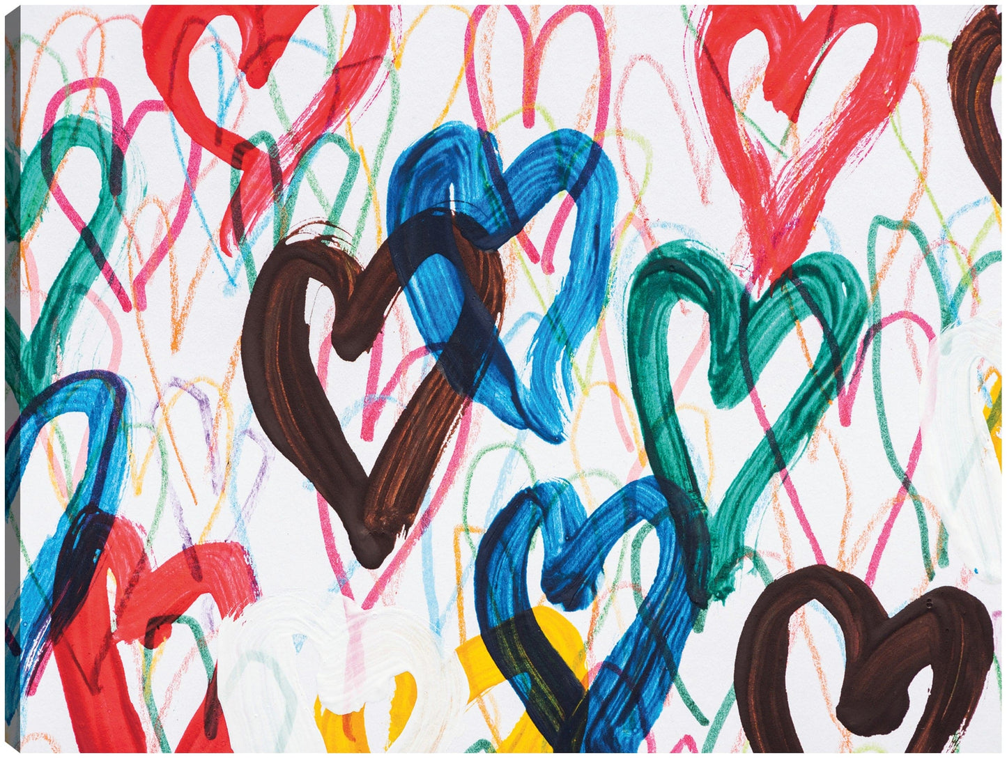 Arty Colors Corazones Pintados - DP Gallery