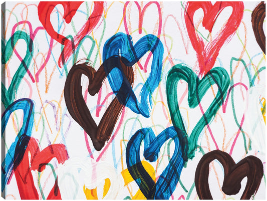 Arty Colors Corazones Pintados - DP Gallery