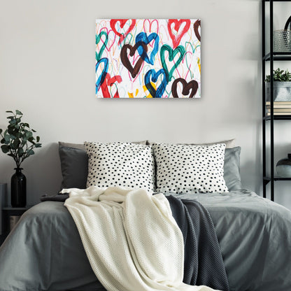 Arty Colors Corazones Pintados - DP Gallery