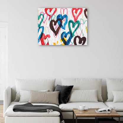 Arty Colors Corazones Pintados - DP Gallery