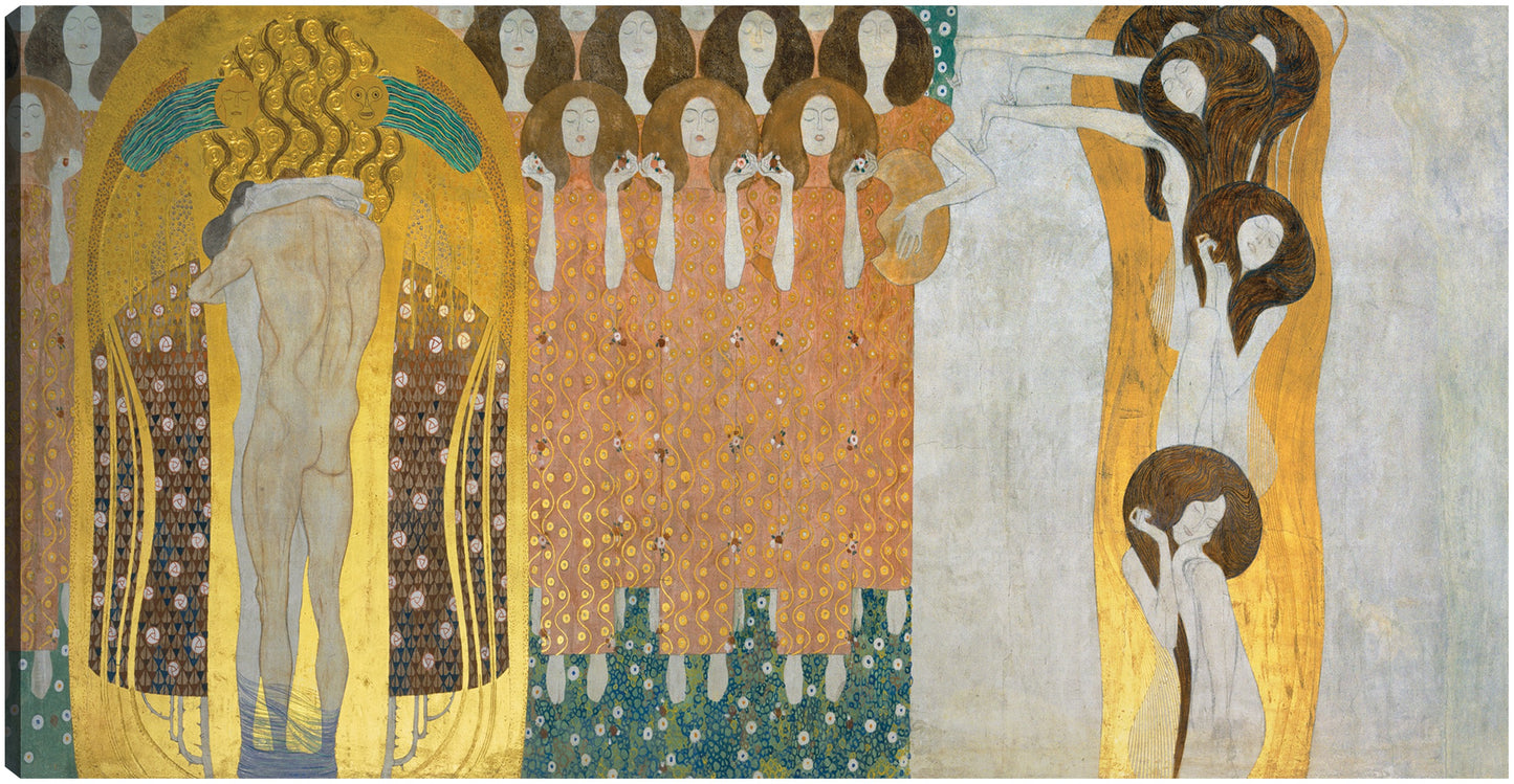 Friso de Klimt-Beethoven-Detalle - Portfolio Arts Group