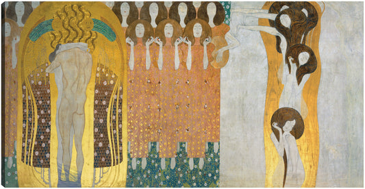 Friso de Klimt-Beethoven-Detalle - Portfolio Arts Group