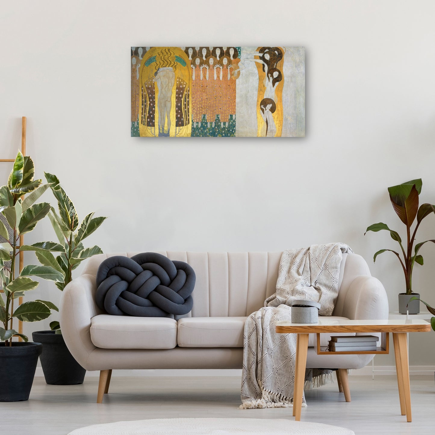 Friso de Klimt-Beethoven-Detalle - Portfolio Arts Group