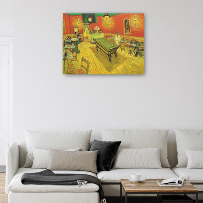 Café nocturno con mesa de billar - Portfolio Arts Group