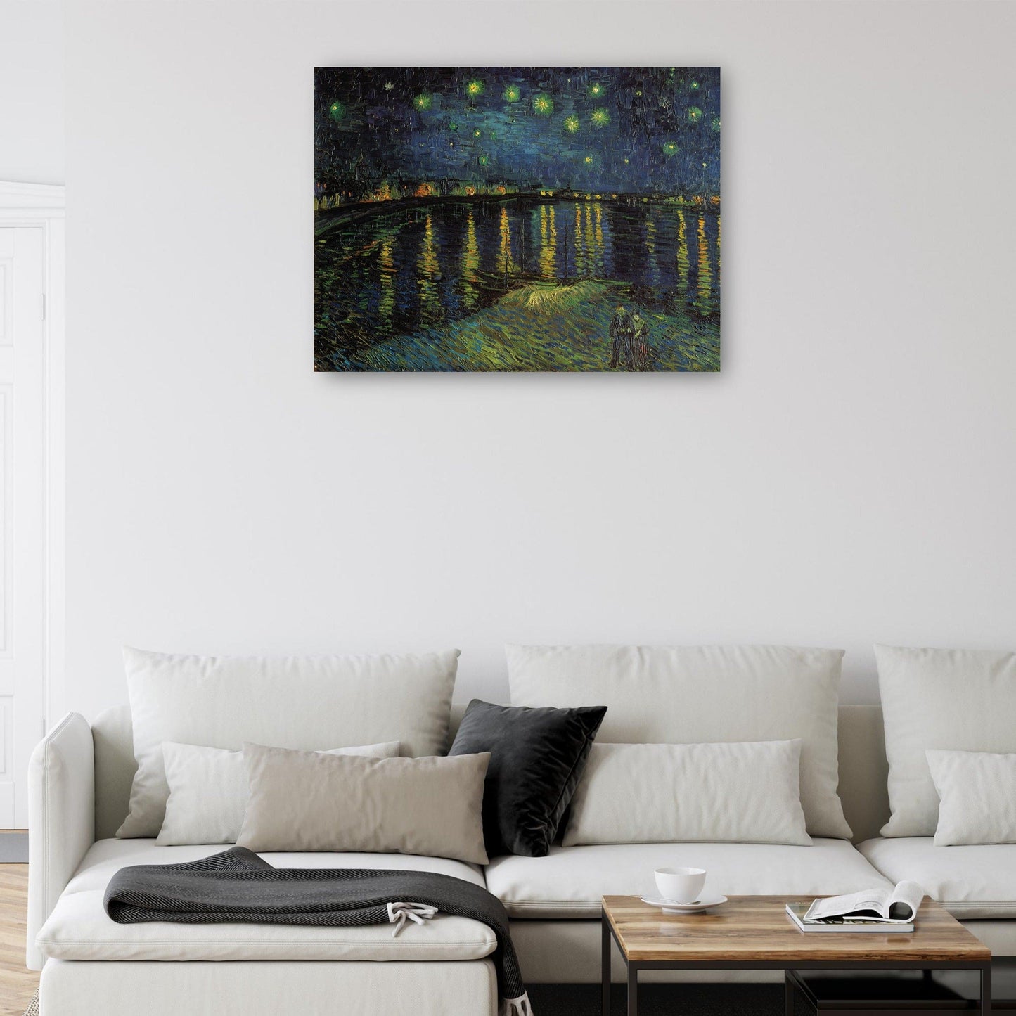 Luz de las estrellas sobre el Ródano - Portfolio Arts Group