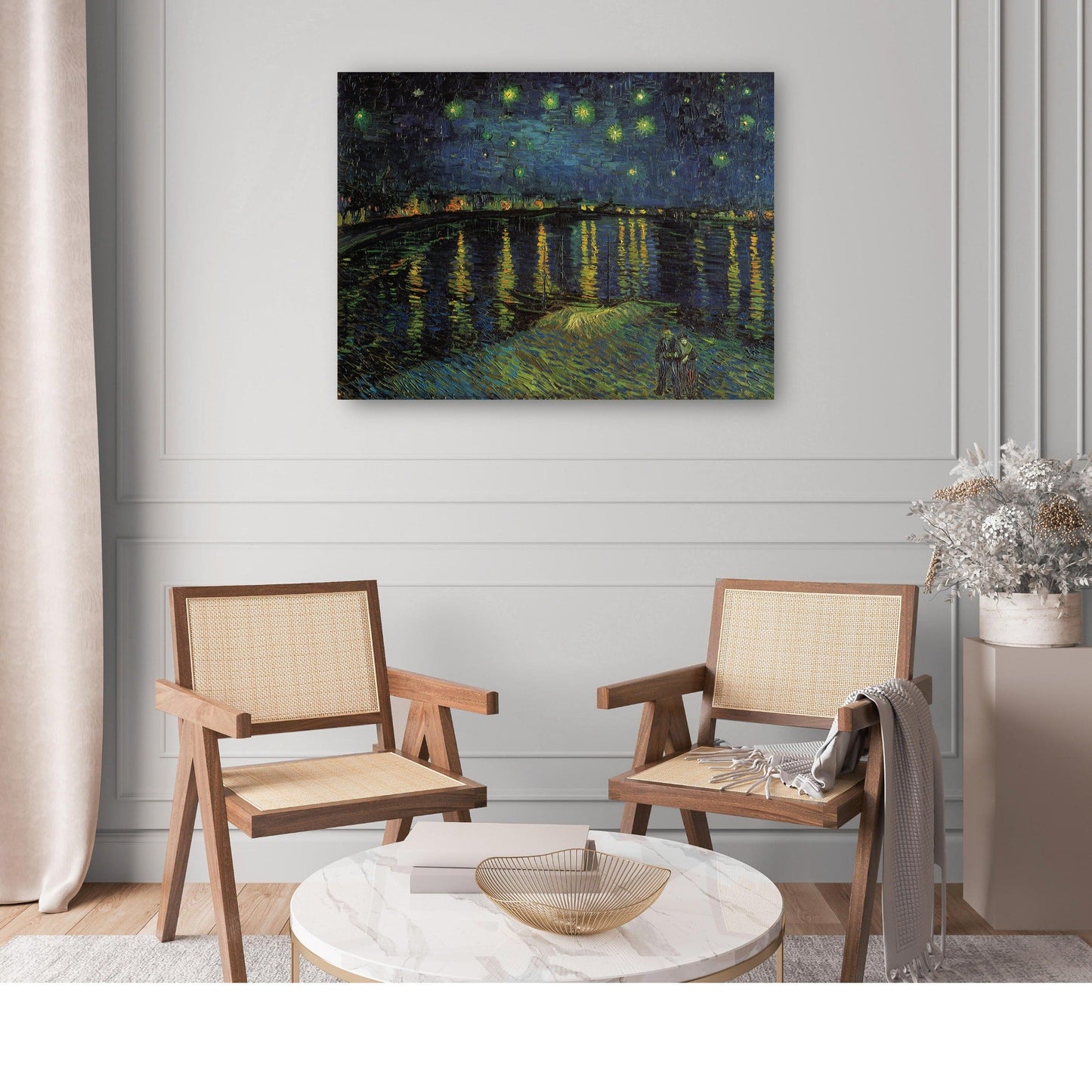 Luz de las estrellas sobre el Ródano - Portfolio Arts Group