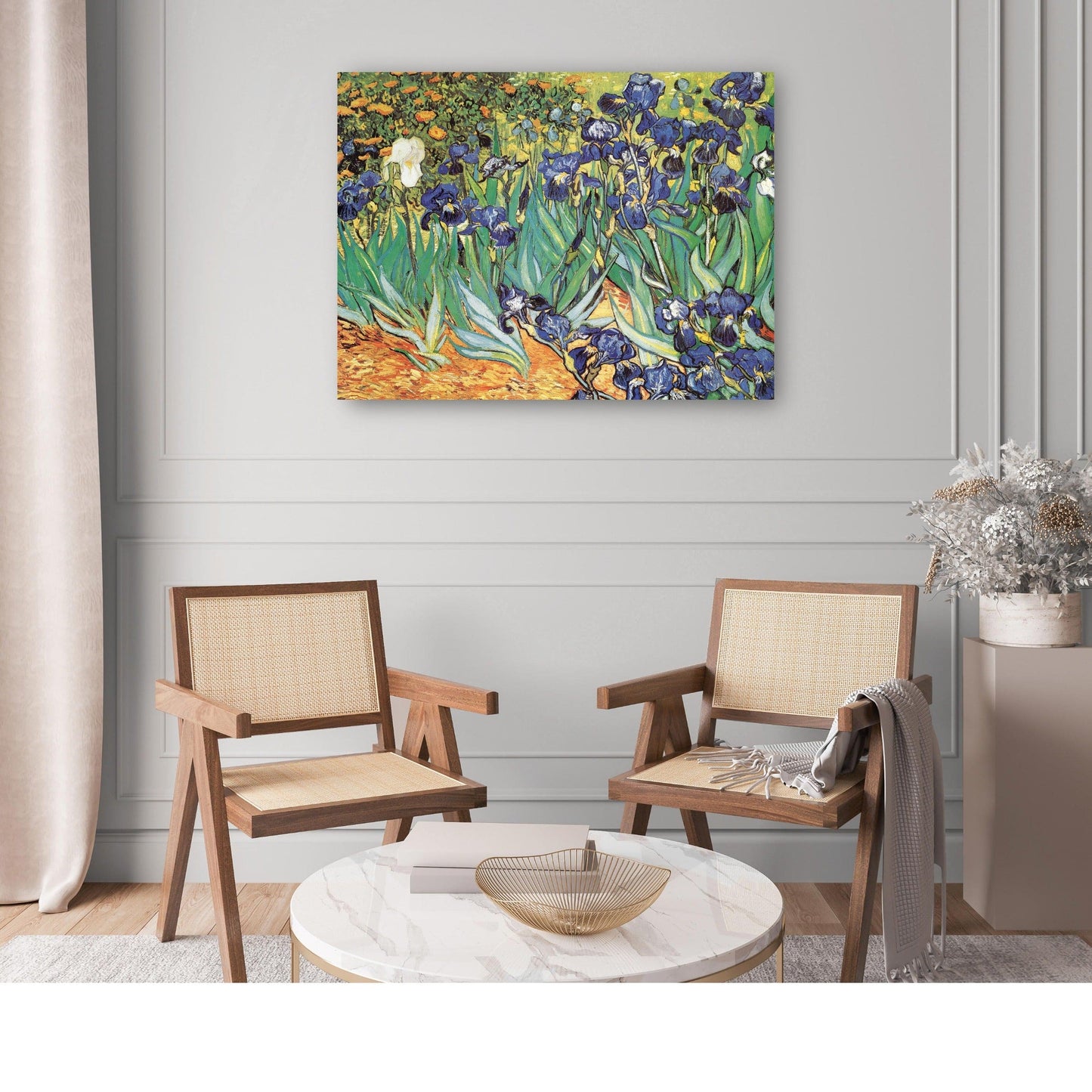 Jardín Iris de Van Gogh - Portfolio Arts Group