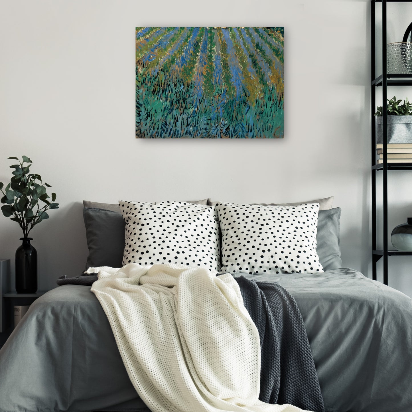 Van Gogh-Lavanda en Saintes-Maries - Portfolio Arts Group