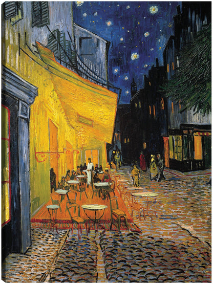 Terraza del café Van Gogh-Night - Portfolio Arts Group