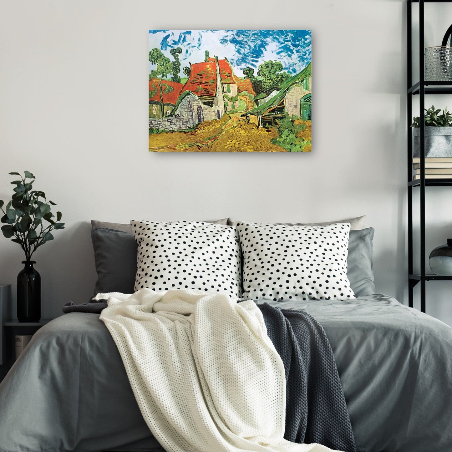 Calle Van Gough-Village en Auvers - Portfolio Arts Group