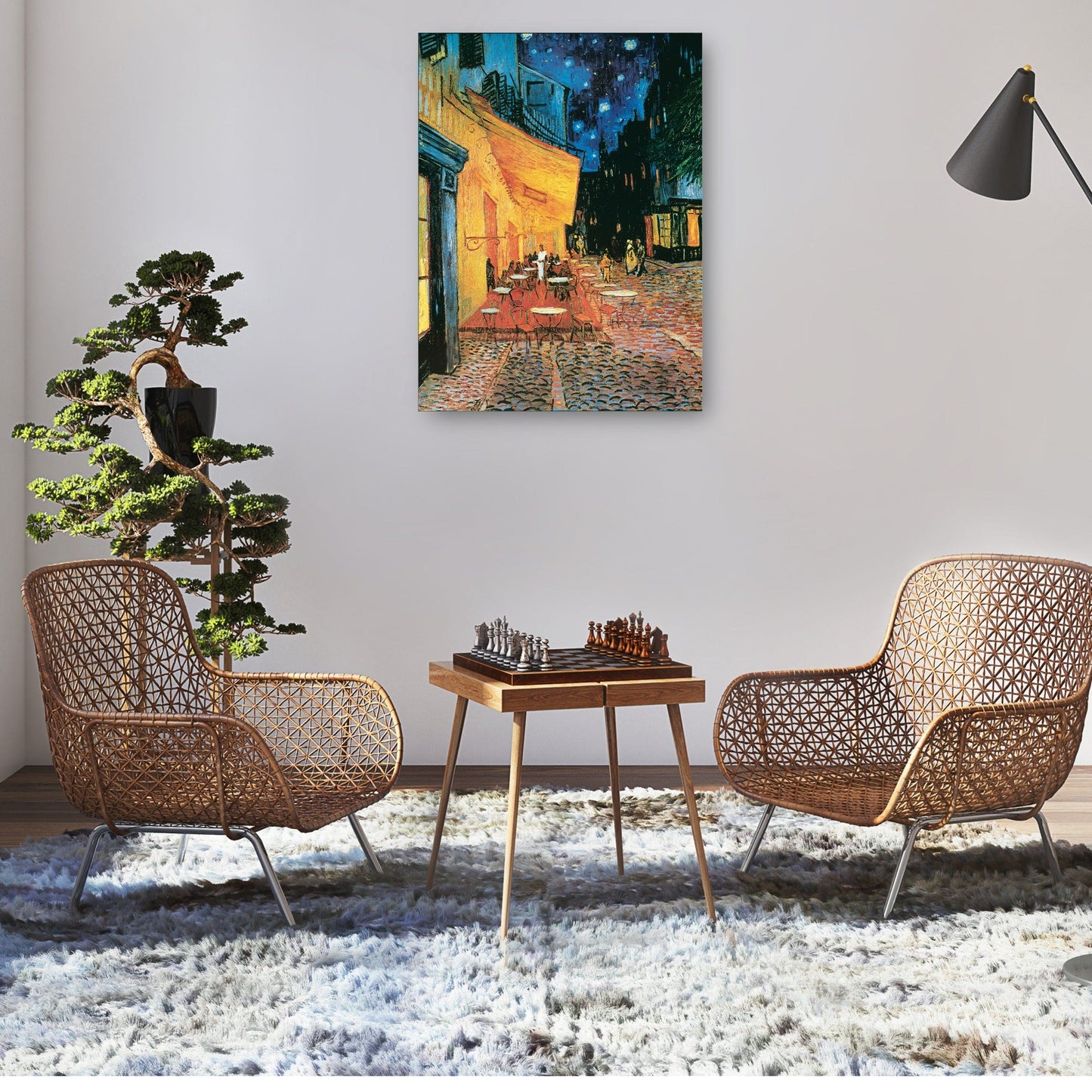 Terraza VanGough-Cafe de noche - Portfolio Arts Group