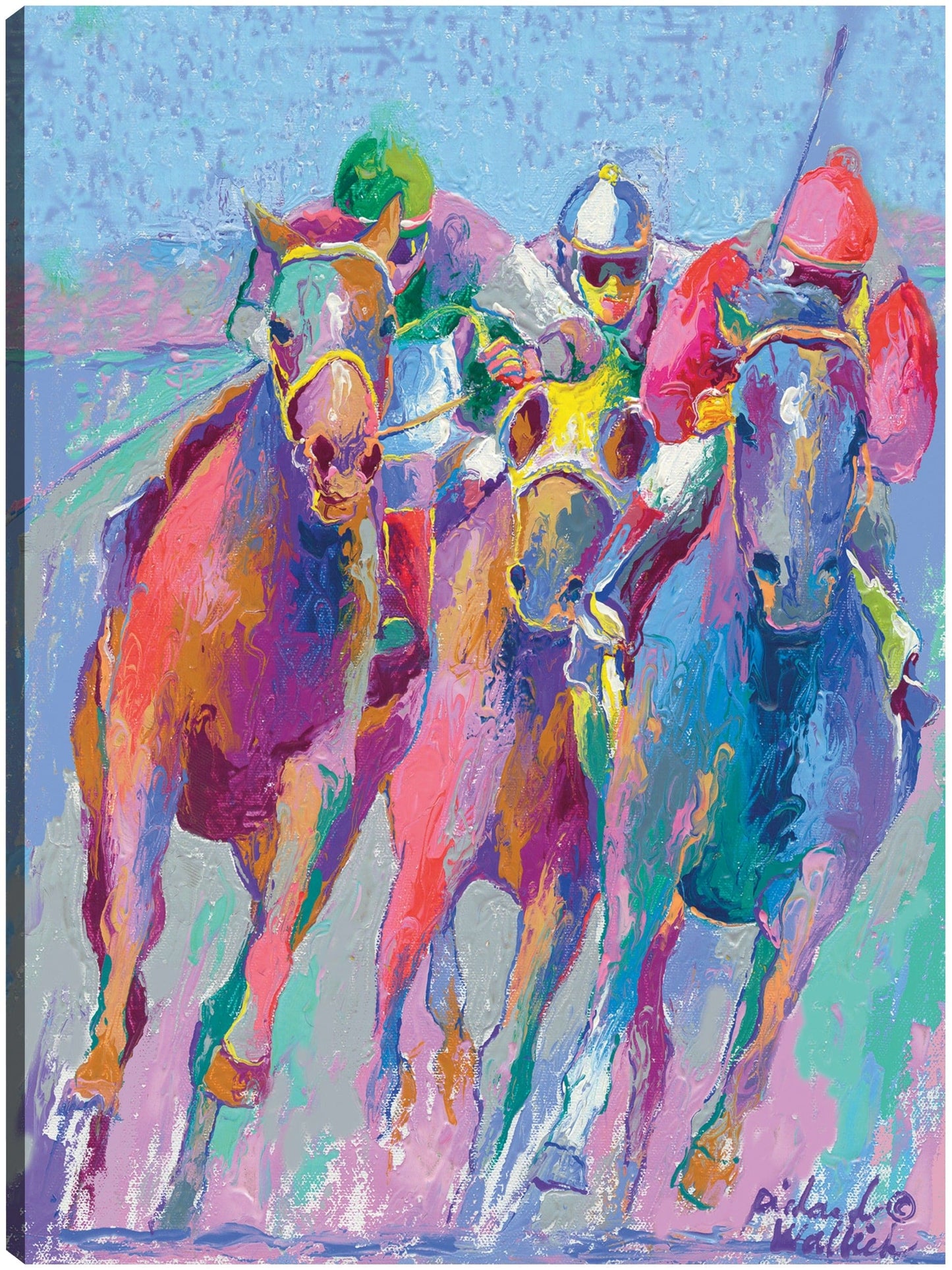 Carrera de caballos 2 - Richard Wallich