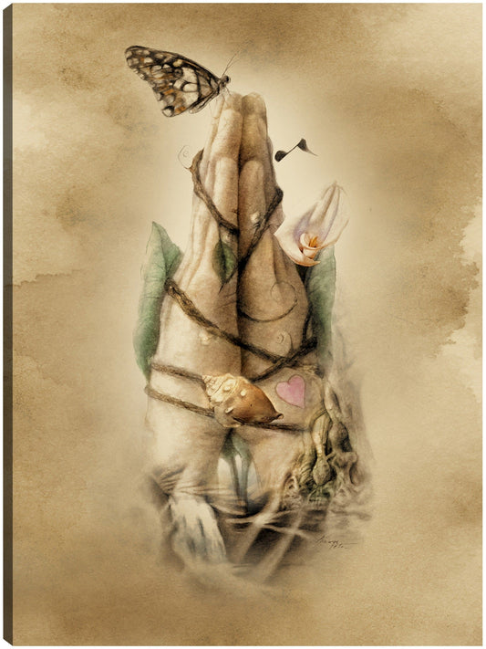 Manos de oración - Art and a Little Magic