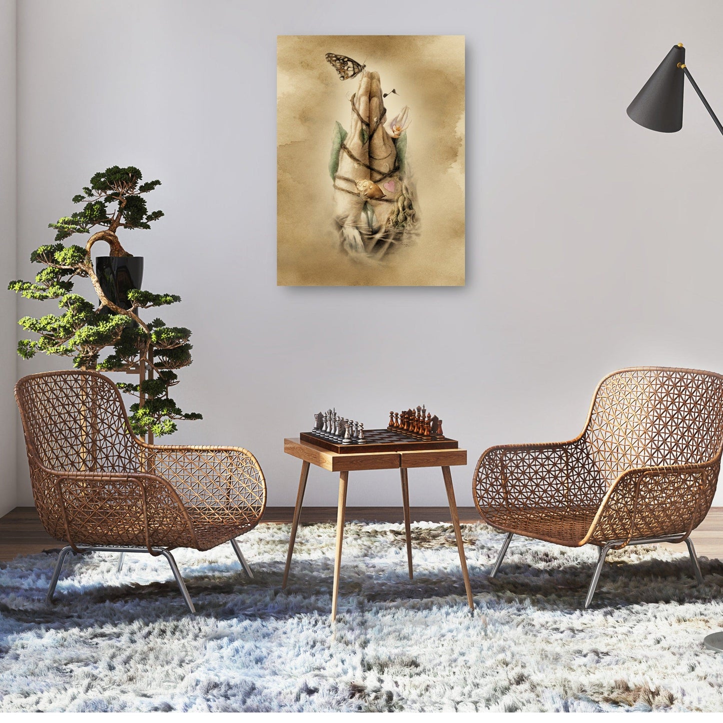 Manos de oración - Art and a Little Magic