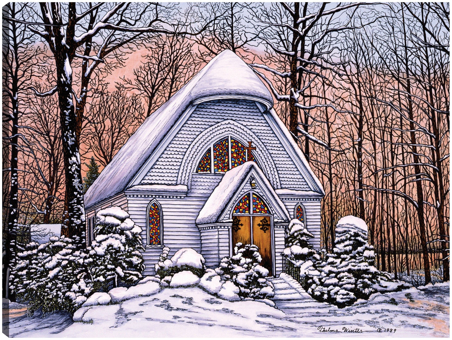 Capilla en el bosque - Thelma Winter