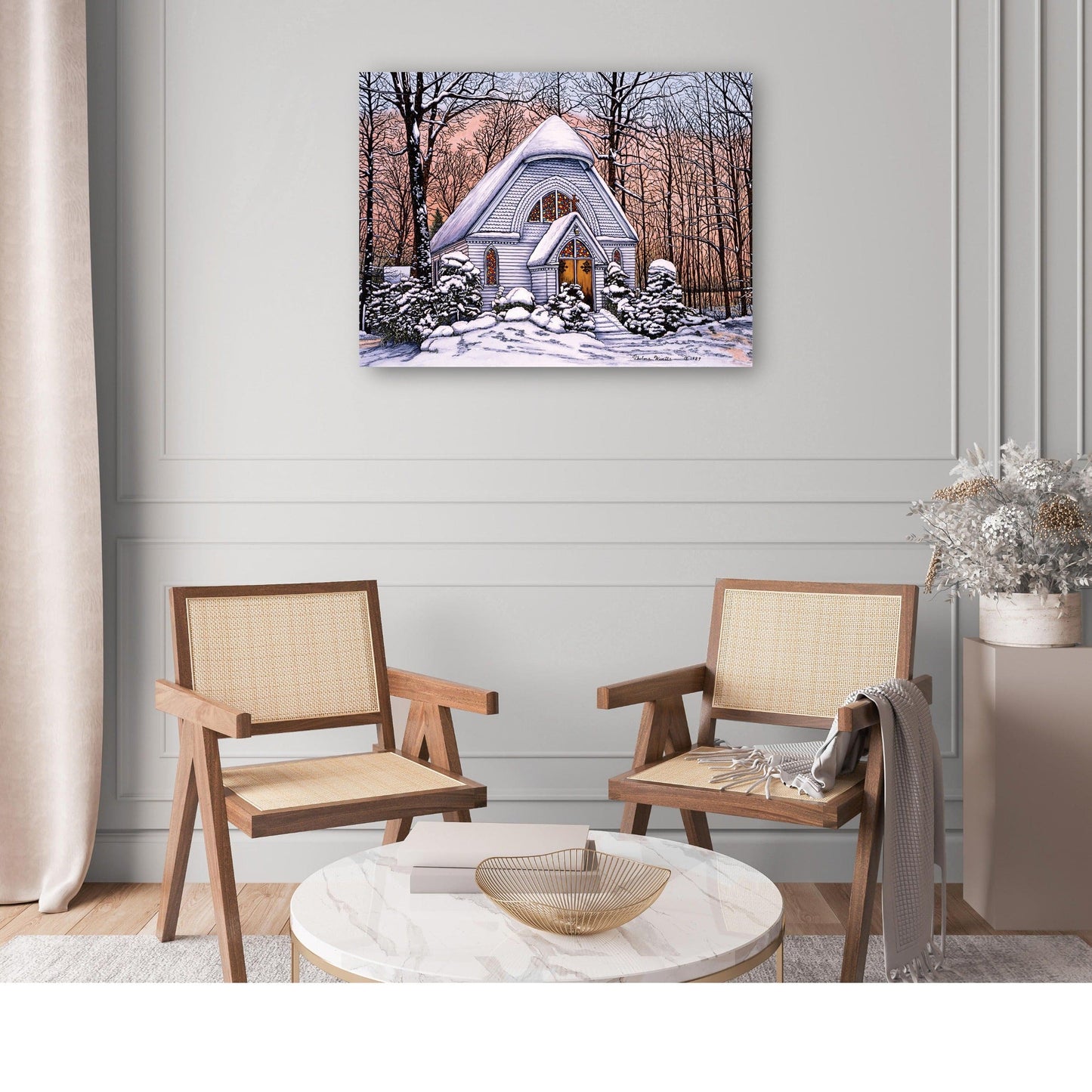 Capilla en el bosque - Thelma Winter
