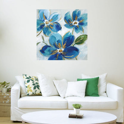 Azules Florecientes I - Nan
