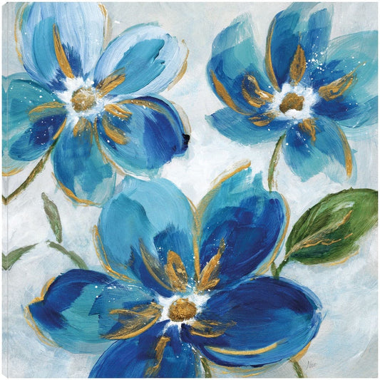 Azules Florecientes I - Nan