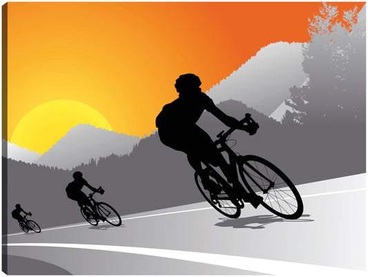 Carrera hasta la meta Ciclistas - DP Gallery