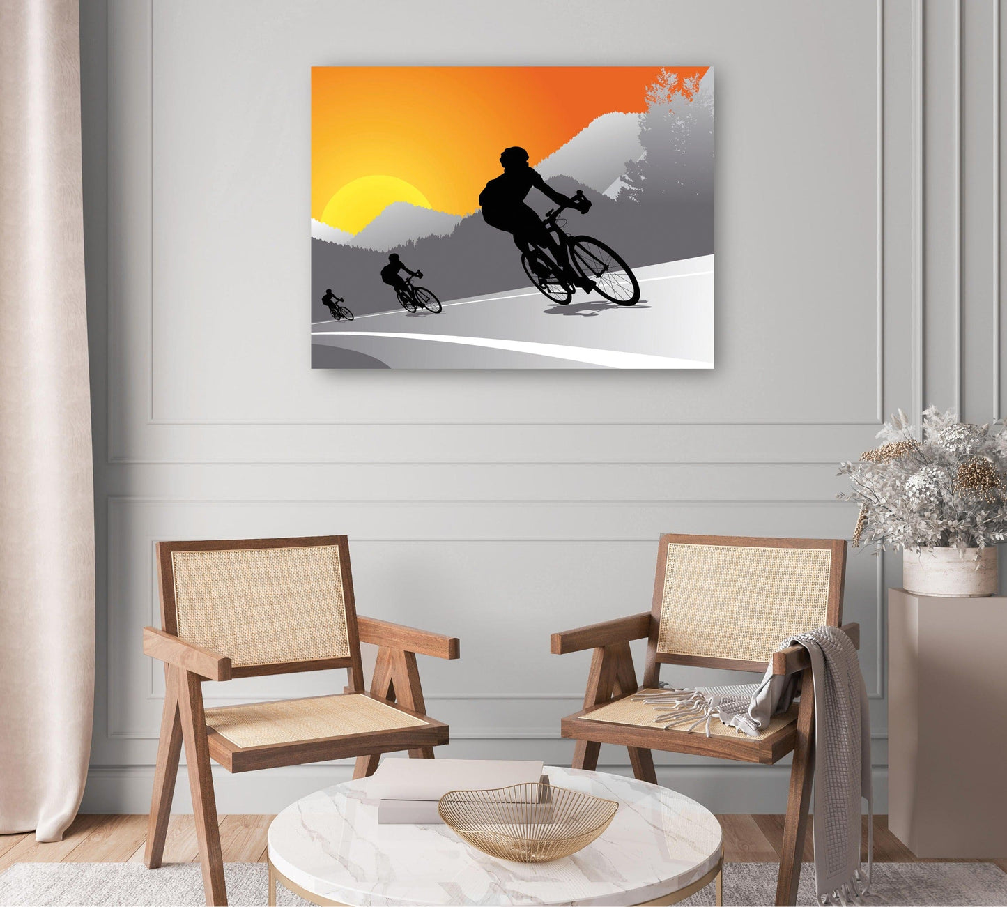 Carrera hasta la meta Ciclistas - DP Gallery