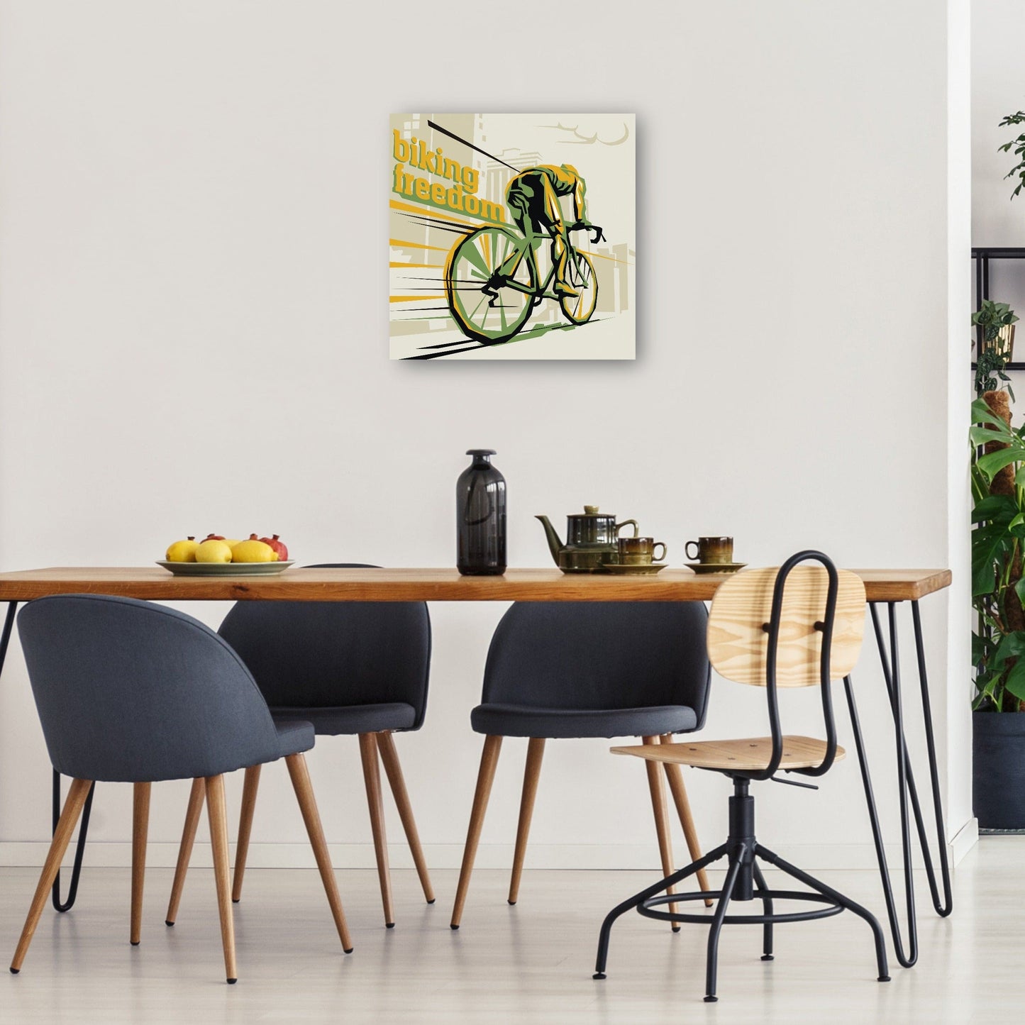 Cartel de la libertad en bicicleta - DP Gallery