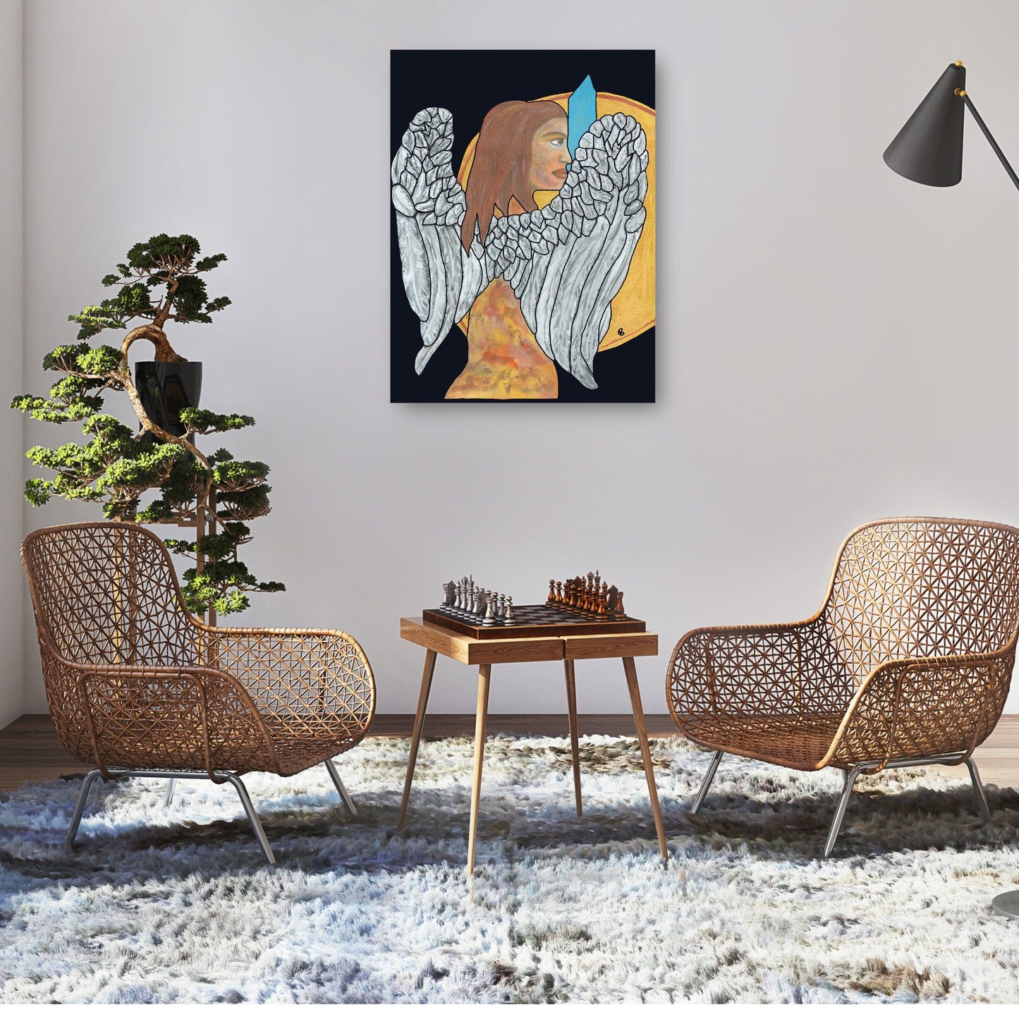 Archangel Michael - Wolf Heart Illustrations