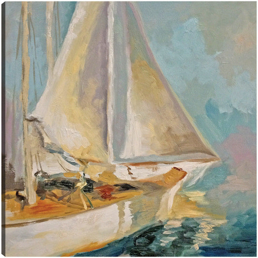 Ajustando la vela - Claire Cormany