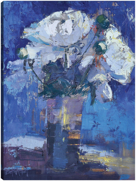 Peonias blancas - Beth A. Forst