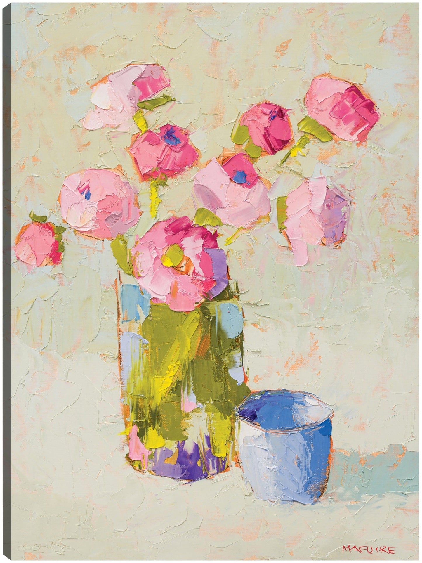 Ramo Con Copa Azul - Carol Maguire