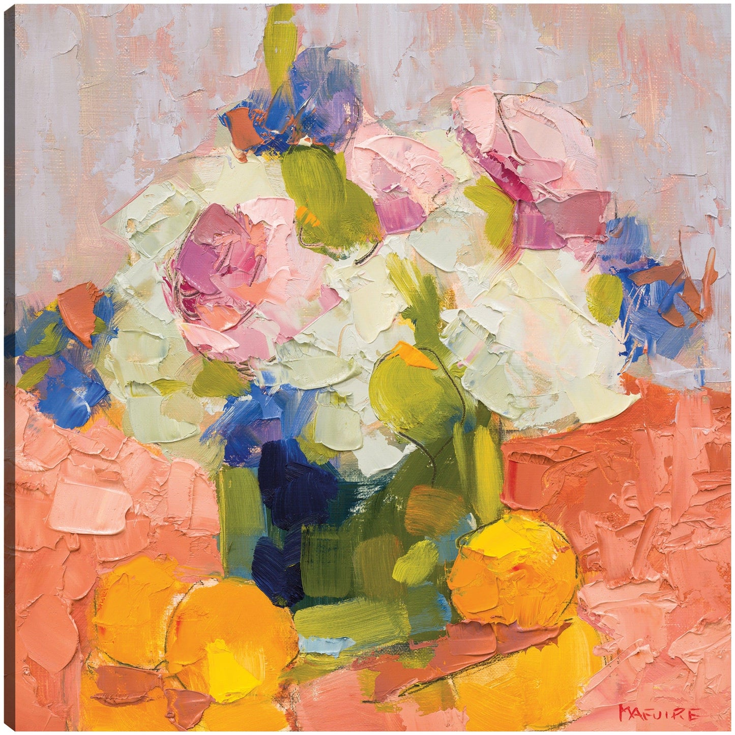 Peonias, Iris y Hortensias - Carol Maguire