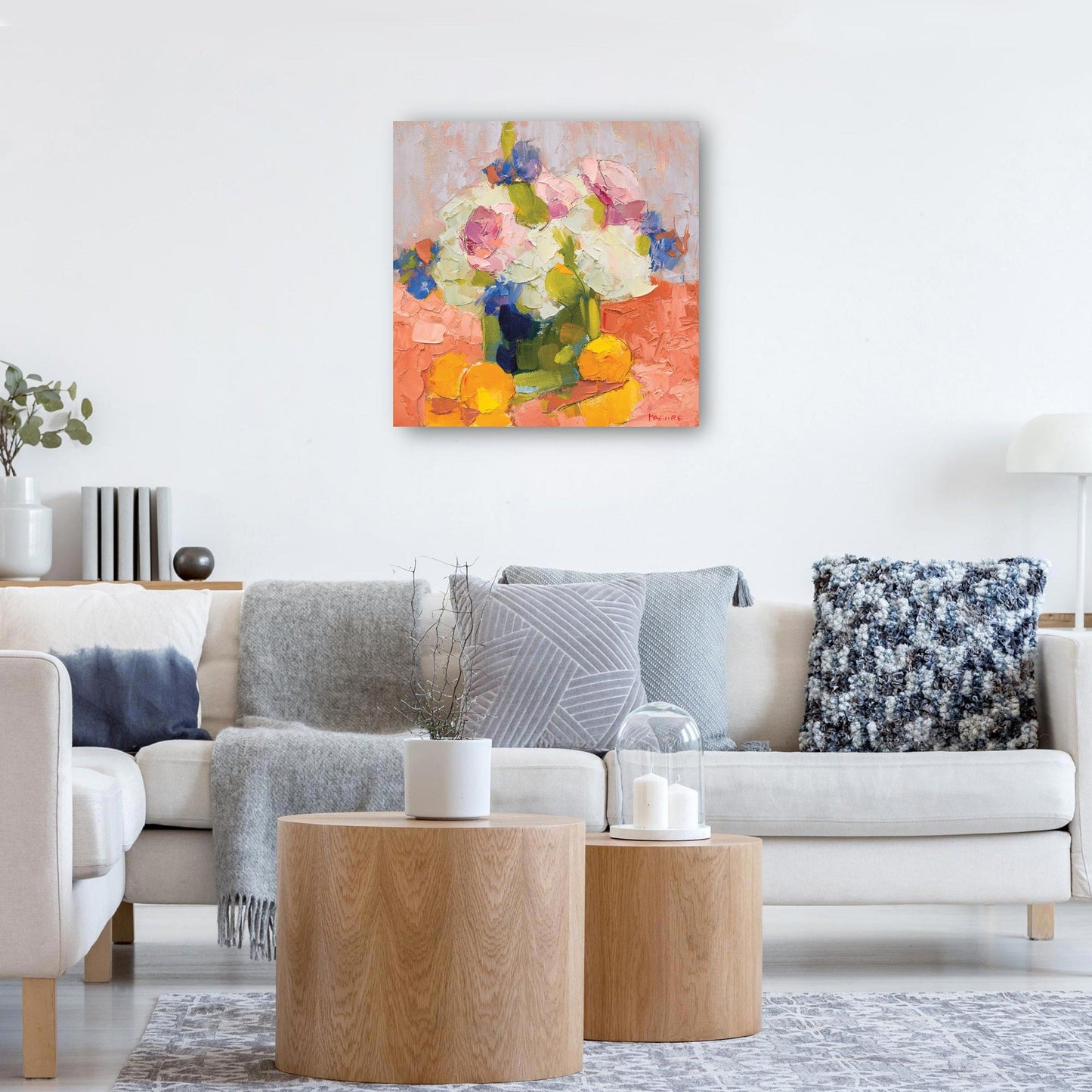 Peonias, Iris y Hortensias - Carol Maguire
