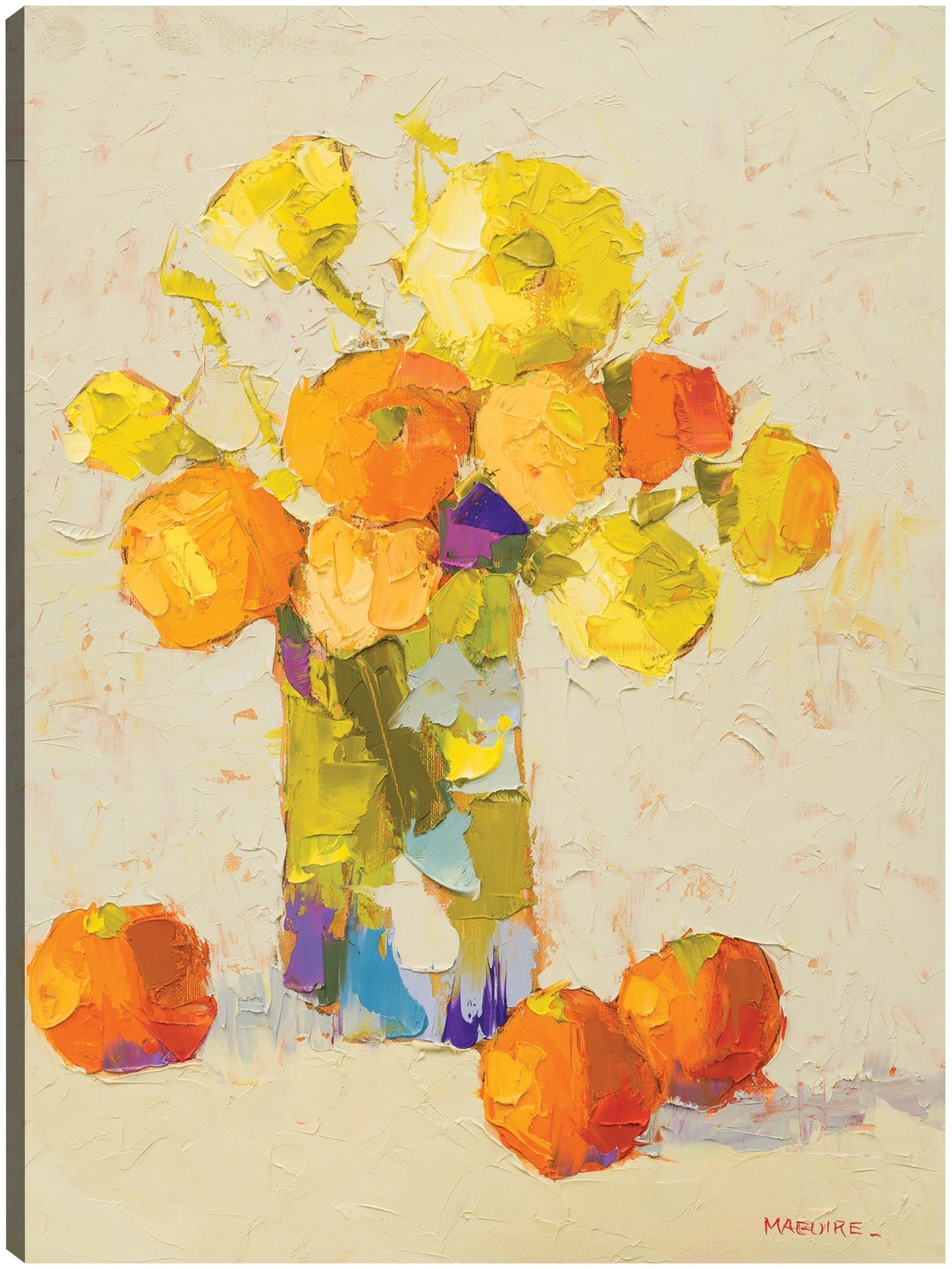 Amarillos y naranjas - Carol Maguire