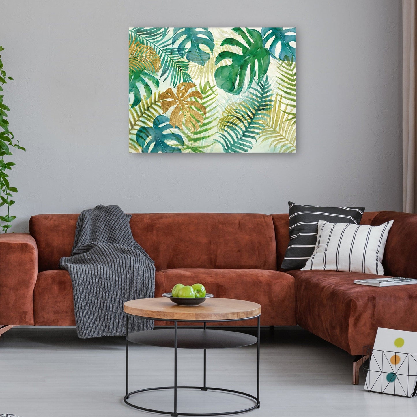 Fiesta de hojas tropicales - Heather Hayes