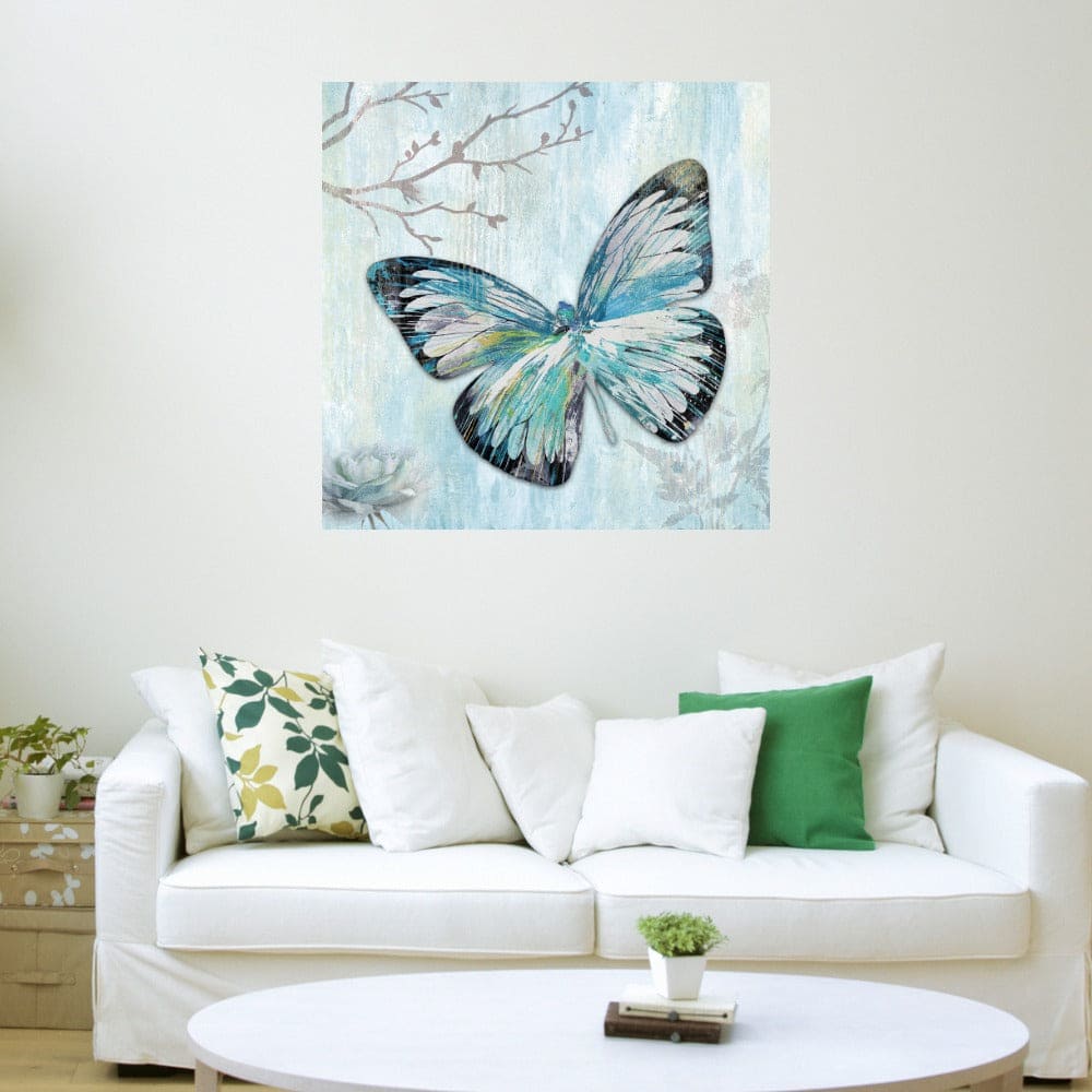 Mariposa azul I - Heather Hayes
