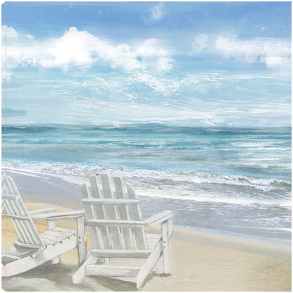 Sillas de playa de la mañana - Heather Hayes