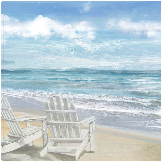 Sillas de playa de la mañana - Heather Hayes