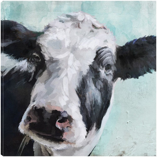 Vaca en blanco y negro - Heather Hayes