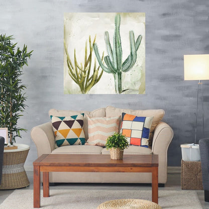 Cactus en Acuarela II - Heather Hayes