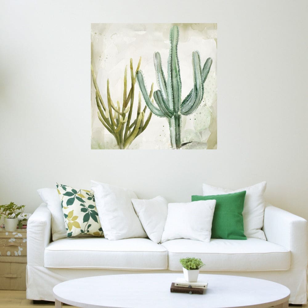 Cactus en Acuarela II - Heather Hayes