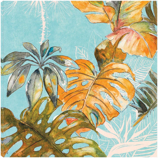 Selva de Palmas sobre Azul I - Patricia Pinto