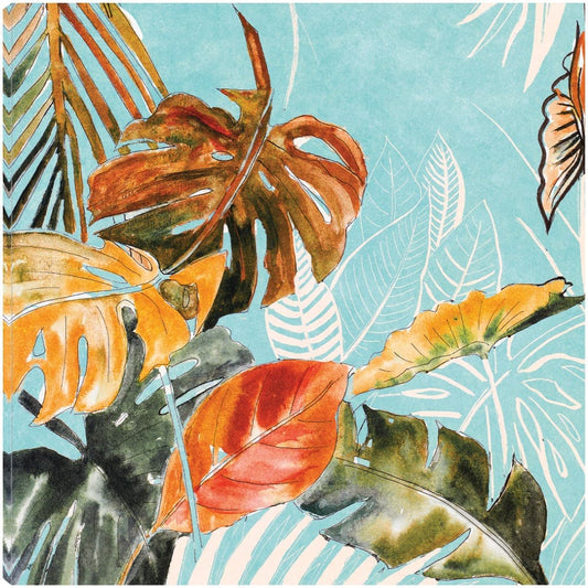 Selva de Palmas sobre Azul II - Patricia Pinto